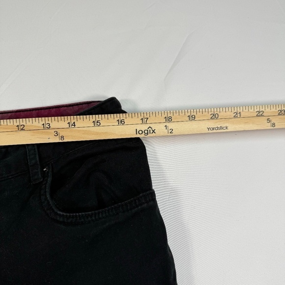 Regatta Great Outdoors Straight Leg Pants Womens Size L/10 Black Pocket Logo - Picture 6 of 9